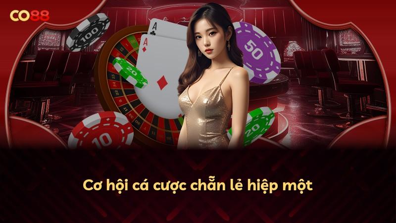 Cơ hội cá cược chẵn lẻ hiệp một