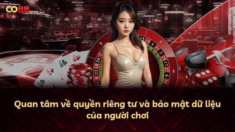 Quan tâm về quyền riêng tư và bảo mật dữ liệu của người chơi