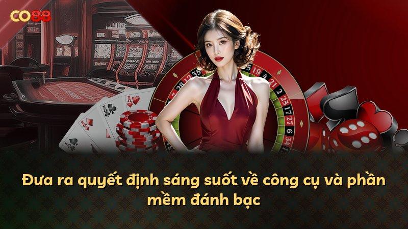 Đưa ra quyết định sáng suốt về công cụ và phần mềm đánh bạc